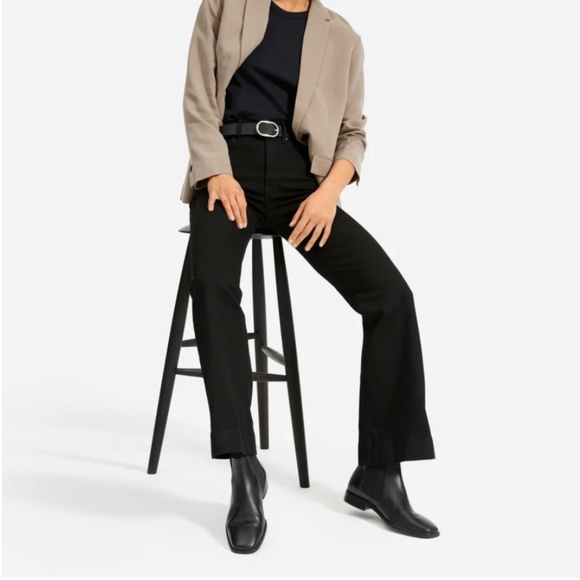 Everyone High Rise Flare Black Jean 26 Regular - Picture 1 of 9